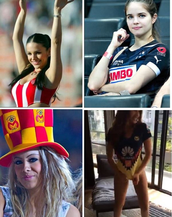 Las semifinales de la Liga MX y sus aficionadas Las semifinales de la Liga MX y sus aficionadas