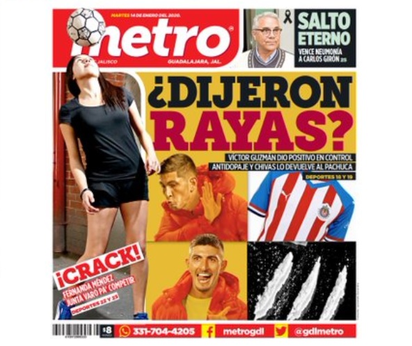 La polémica portada de 'METRO' sobre La polémica portada de 'METRO' sobre