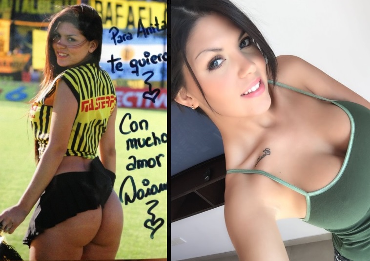 La porrista de Almirante Brown que sigue arrancando suspiros La porrista de Almirante Brown que sigue arrancando suspiros