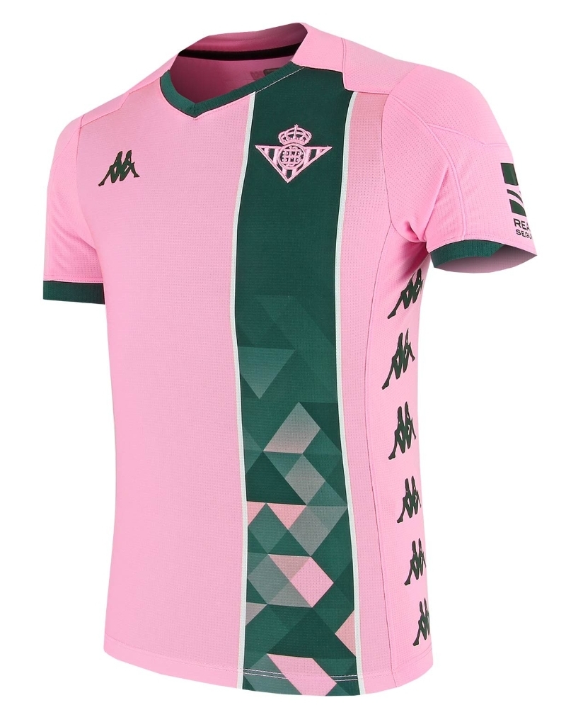20 camisetas rosas de futbol