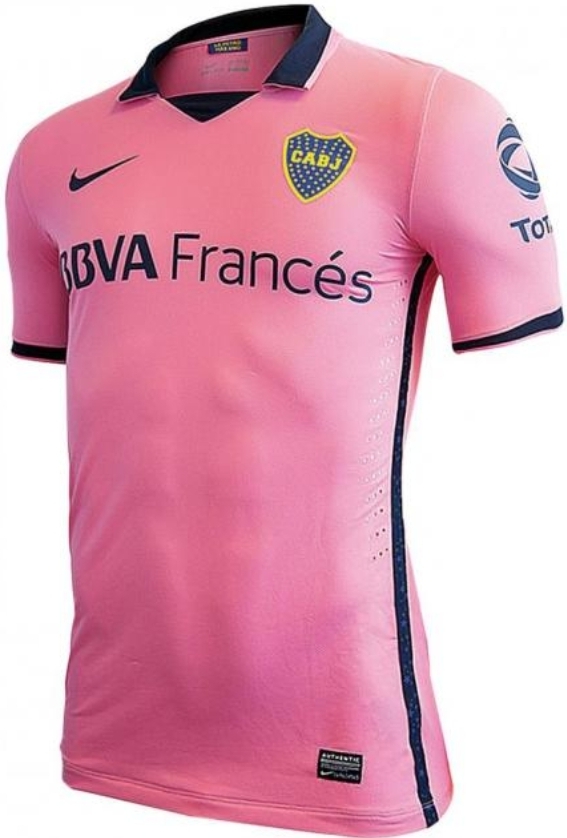 20 camisetas rosas de futbol