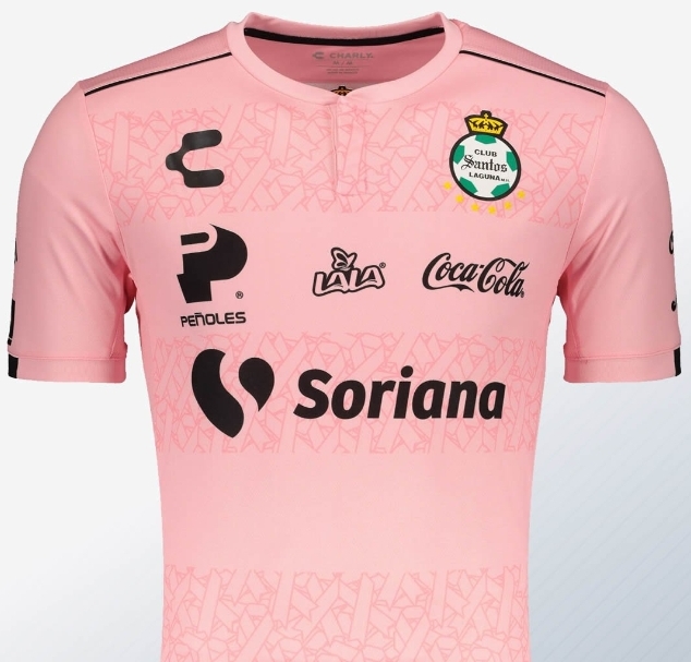 20 camisetas rosas de futbol