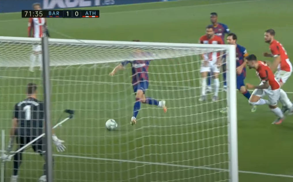 El Barcelona sufrió para derrotar al Athletic Bilbao y seguir peleando