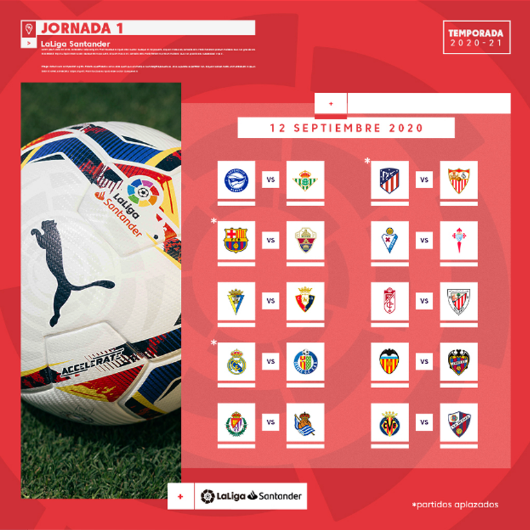 LaLiga jornada 1