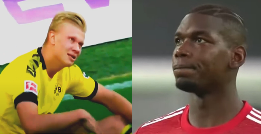 Pogba y Haalan. Real Madrid