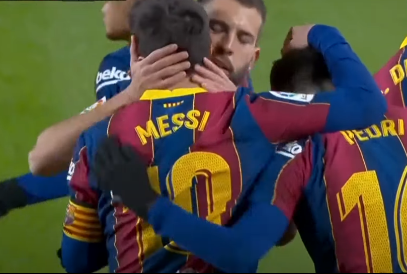 Messi. Barcelona vs Levante