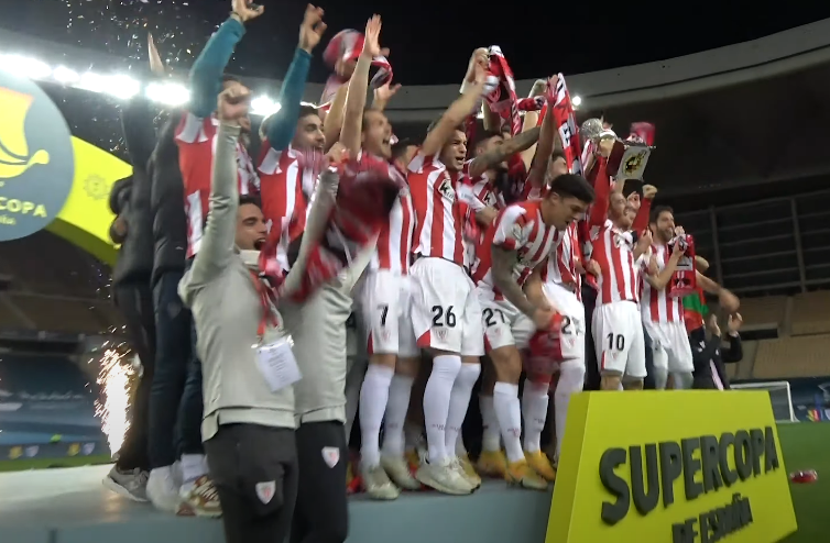El Barcelona fue superado por Athletic en la Final de la Supercopa