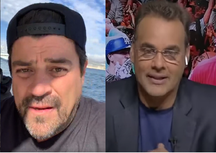 Jorge "El Burro" Van Rankin le pide a David Faitelson que cumpla su apuesta Jorge "El Burro" Van Rankin le pide a David Faitelson que cumpla su apuesta