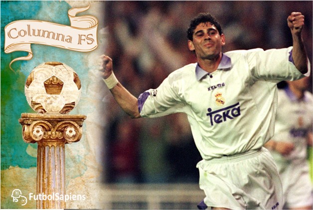Figurine Fernando Hierro - Real Madrid - Bandai Figuras Del Futbol 1997 - Rare