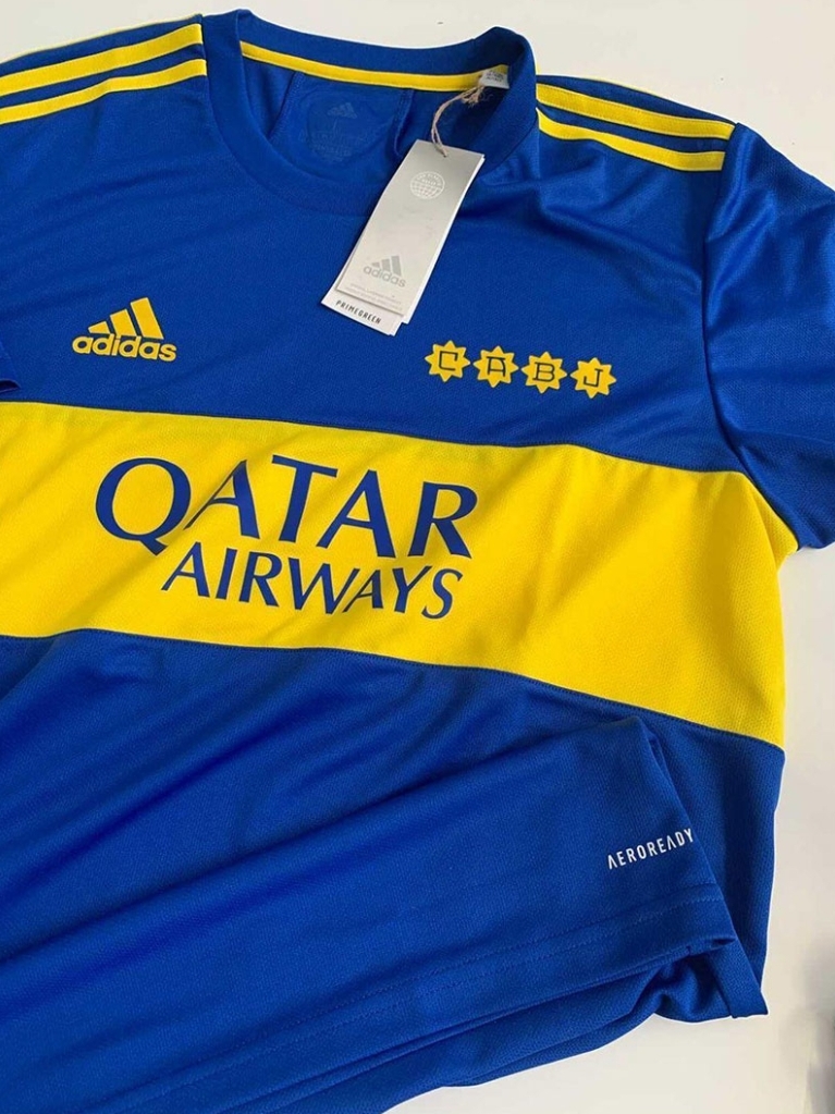 Se filtran fotos de la camiseta de Boca Juniors 2021-2022