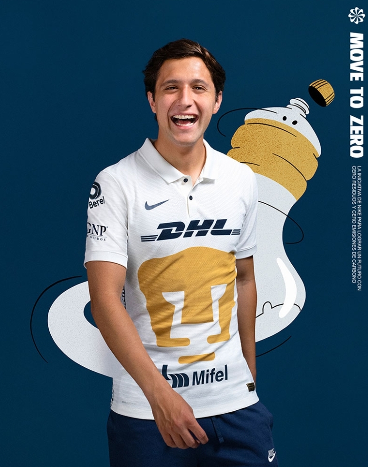 Pumas presentó sus nuevas camisetas 2021-2022