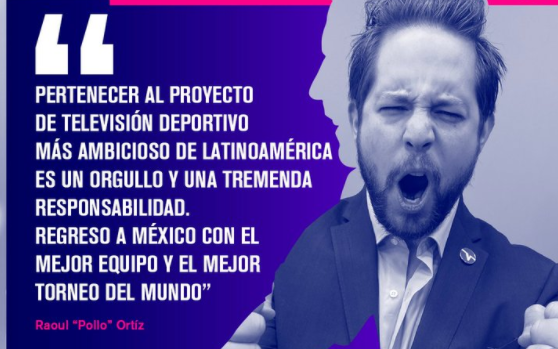 Raoul 'El Pollo' Ortiz es presentado en su nueva televisora y los tuiteros lo rechazan