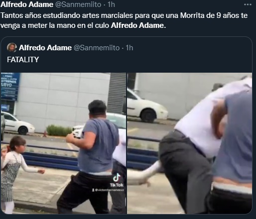 Tuiteros se burlan de la golpiza a Alfredo Adame Tuiteros se burlan de la golpiza a Alfredo Adame