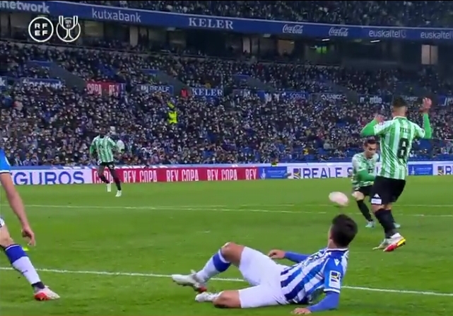 Betis golea y se planta en semifinales de la Copa del Rey