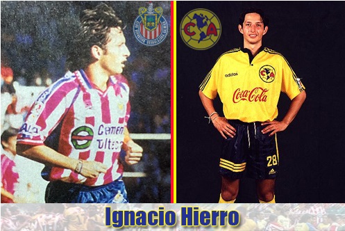Nacho Hierra vistió la camiseta de Chivas y América FOTO: @realidadamericanista Nacho Hierra vistió la camiseta de Chivas y América FOTO: @realidadamericanista