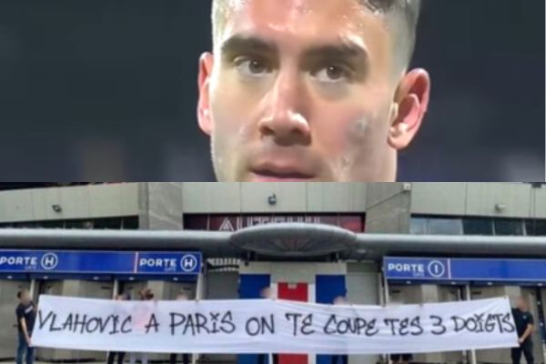 La violenta amenaza de los 'ultras' del PSG a Vlahovic: "Te cortaremos los  tres dedos"
