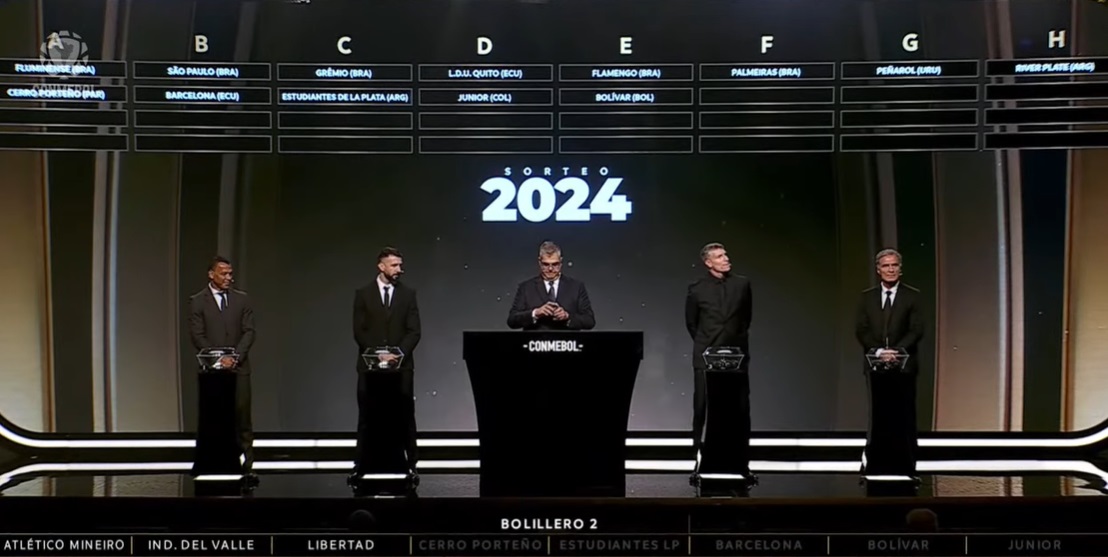 Así se jugará la fase de grupos de la Copa Libertadores 2024 - Futbol