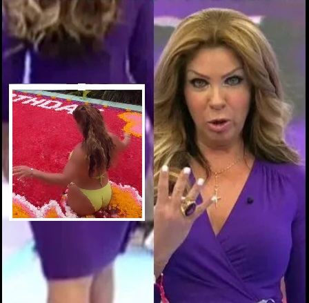 Rocío Sánchez Azuara cumplió 61 y lo festejó en una alberca con