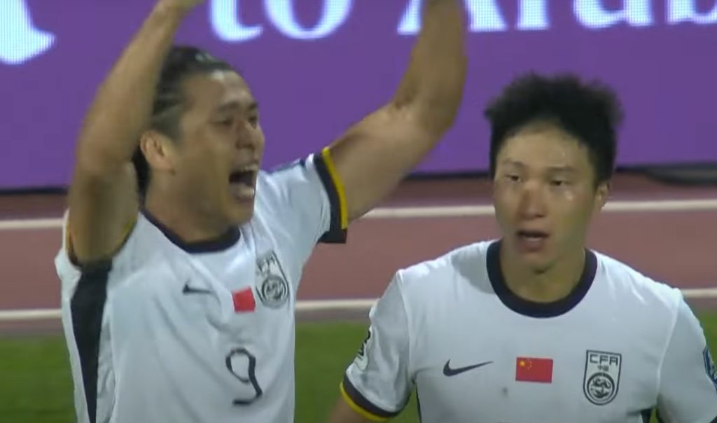 China mantiene viva la esperanza de estar en el Mundial - Futbol Sapiens