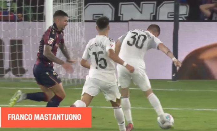 Así fue el primer gol de Mastantuono con el Real Madrid | VIDEO ...