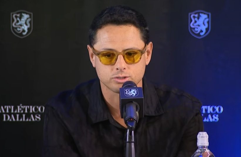Así fue la presentación de "Chicharito" en el Atlético Dallas