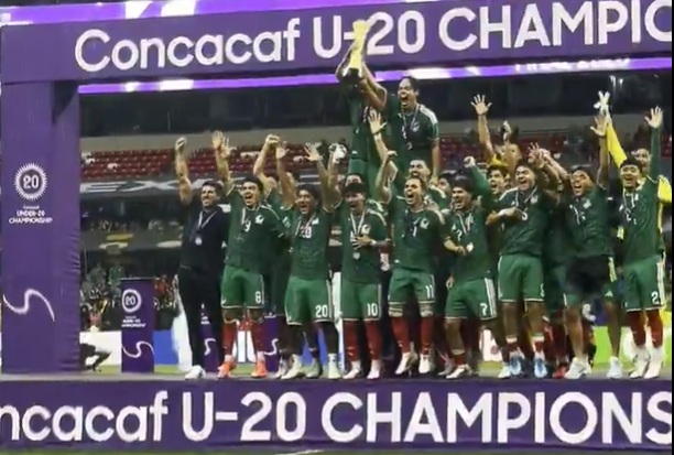 México se corona campeón del Premundial sub-20 de Concacaf