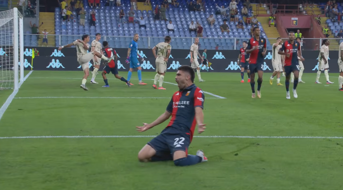 Johan Vásquez marca el gol del triunfo para avanzar al Genoa en copa - Futbol Sapiens