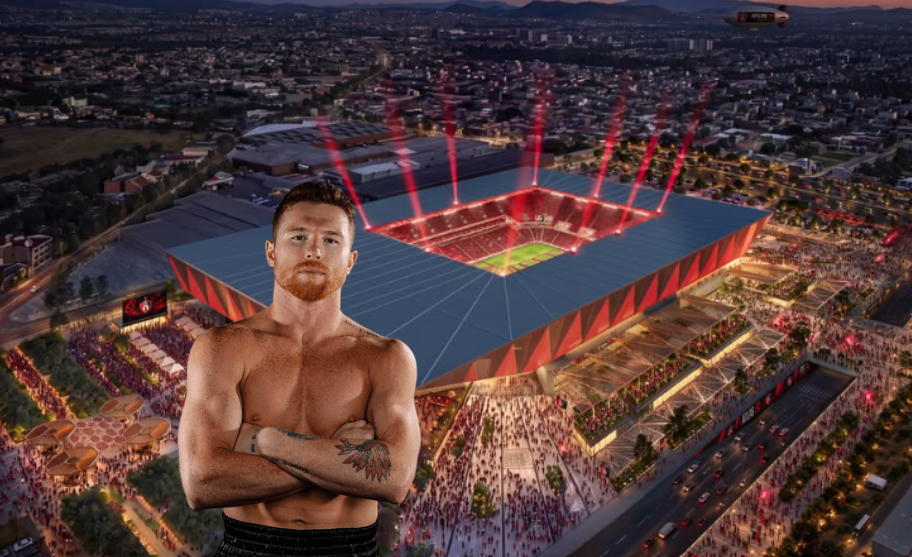 Canelo Álvarez desea pelear en el nuevo estadio del Atlas